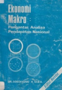 Image of Ekonomi Makro : pengantar analisis pendapatan negara